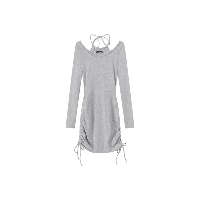 CHUU Bodycon Skirt Cropped Dress Summer Women's-0