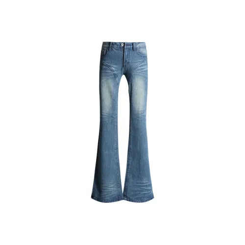 FHMY Jeans Women's Peacock Blue