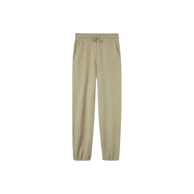 Loro Piana FW24 Knitted Sports Pants Women's Green-0