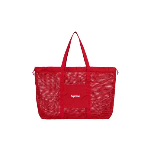 Supreme Polyester Tote Bag, Shopping Bag, Handbag Women's Red