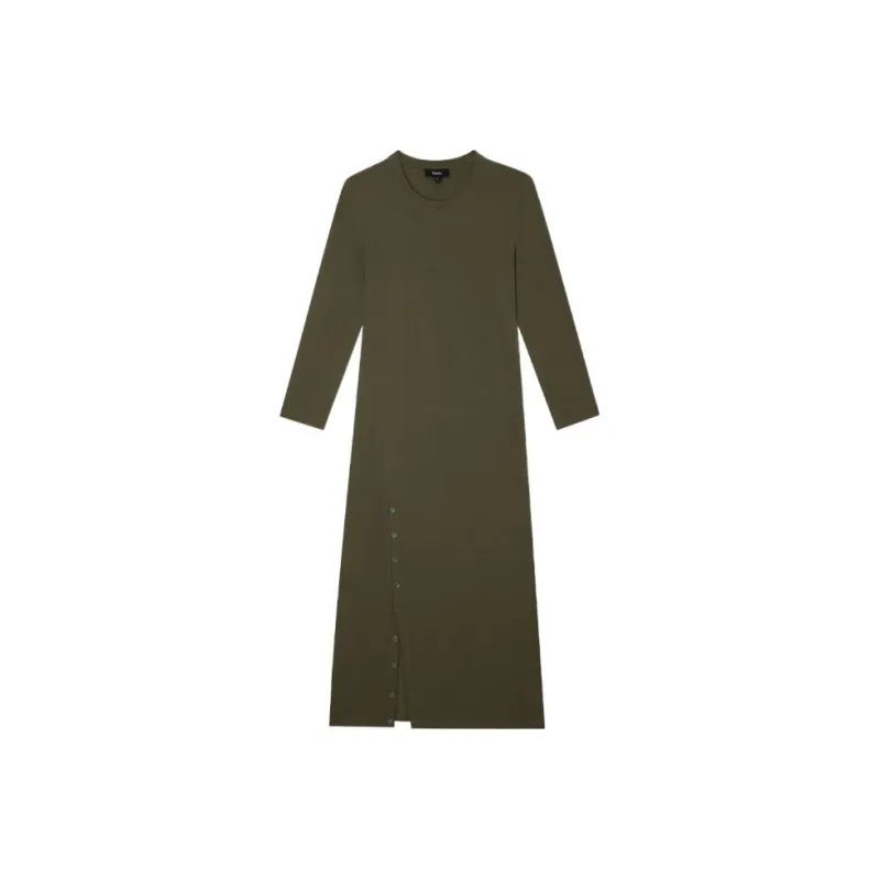 THEORY Long-Sleeved Dresses Women's Light Umber-0