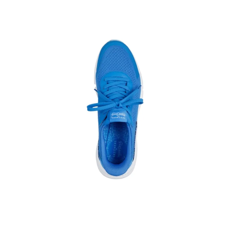 SNOOP DOGG x Skechers Low Top Running Shoes Men's Blue-4