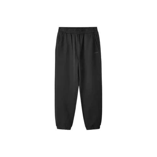 Skechers Mountain And Wild Outdoor Series Knitted Sports Pants Women's Carbon Black