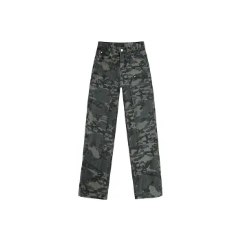 CPAURA Jeans Women's Camouflage