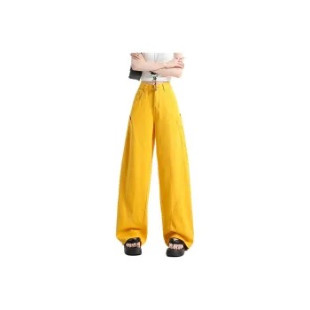 NHZN Jeans Women's Yellow