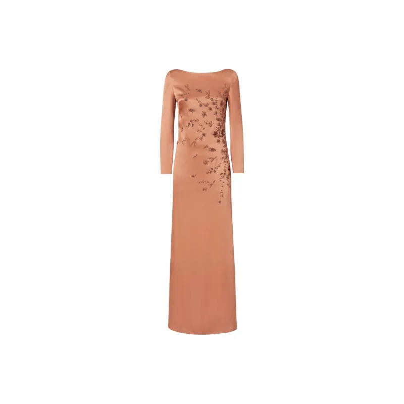 FENDI Long Sleeved Dress Women's Pink-0