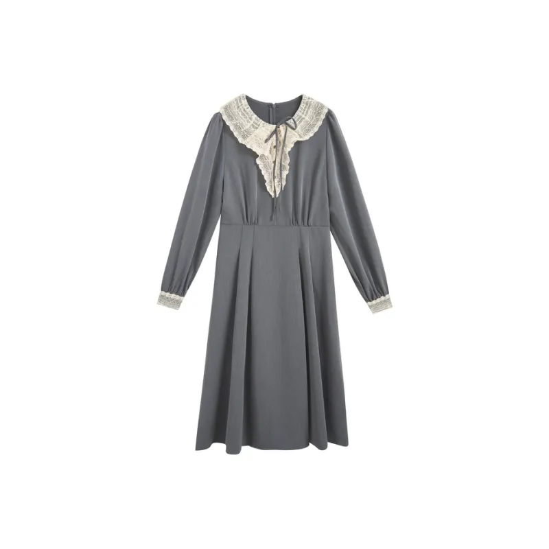 ZIHAN Long Sleeved Dresses Women's-2