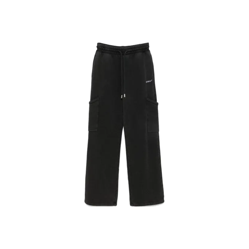 OFF WHITE Cargo Track Trousers-0