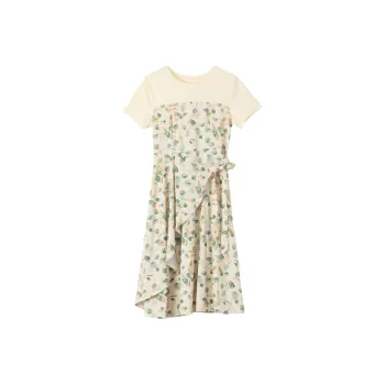 Local Gal Short Sleeved Dresses Women's Green Tulip