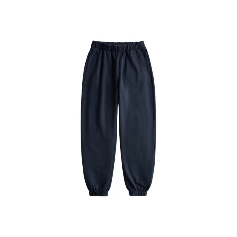 Hollister Knitted Sports Pants Women's Marine Blue-0