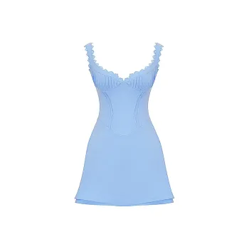 HOUSE OF CB TILLY Slip Dresses Women's BLUE/Blue