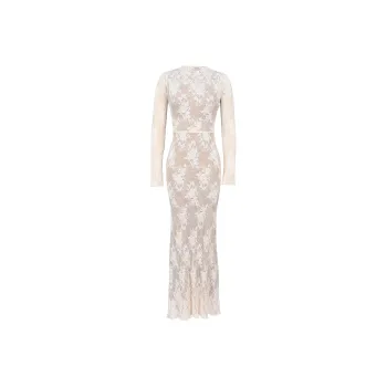 HOUSE OF CB Isoline Long Sleeved Dresses Women's Peach/Flesh Pink