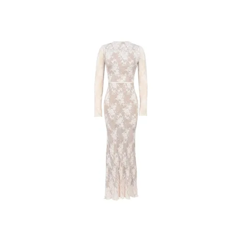 HOUSE OF CB Isoline Long Sleeved Dresses Women's Peach/Flesh Pink