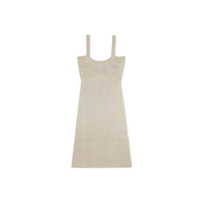 GUESS Sleeveless Dresses Women's Khaki-0