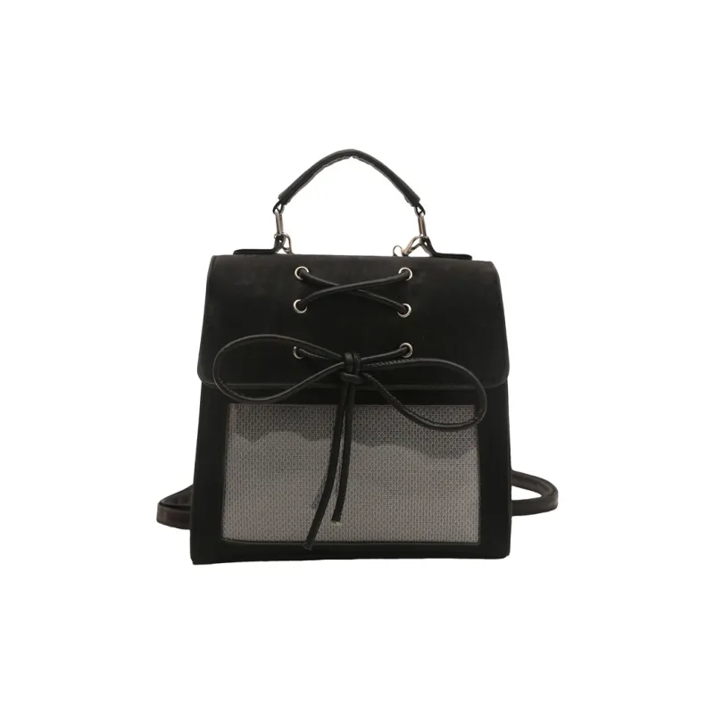 TOUTSEUL YOLO PU Backpack Women's White/Silver/Black/Pink-10