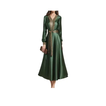 Mapping Long Sleeved Dresses Women's Green