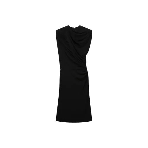 Stella McCartney Draped Zipped Midi Dress