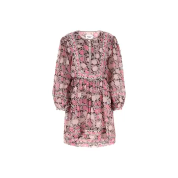 ISABEL MARANT ETOILE Gilinesia Floral Printed Midi Dress