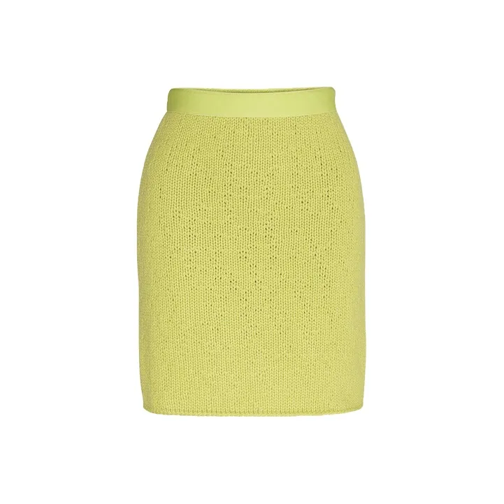 Bottega Veneta Casual Short Skirts Women's Kiwi Green-0