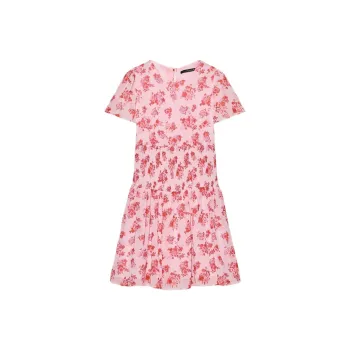 ZARA Short Sleeved Dress Women's Chocolate Brown