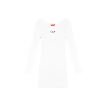 DIESEL M-Vera Off-The-Shoulder Ribbed-Knit Dress