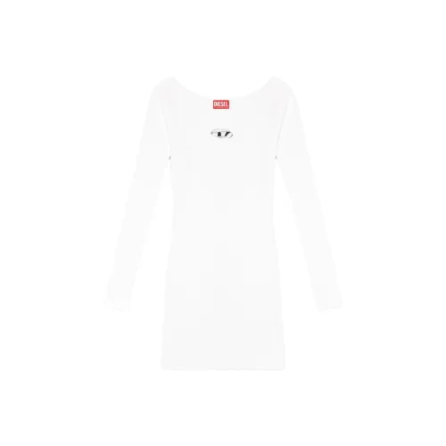 DIESEL M Vera Off The Shoulder Ribbed Knit Dress