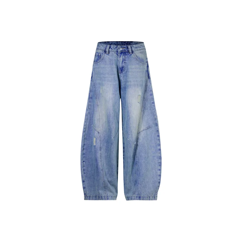 Wen Shan Jeans Women's Vintage Blue-0