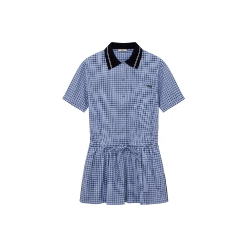 D'zzit Short Sleeved Dress Women's Dark Blue Dress