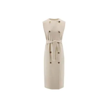 MaxMara Double-Breasted Belted Coat