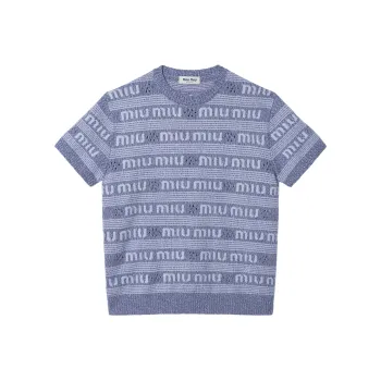 MIU MIU Cashmere Sweater Women's Purple