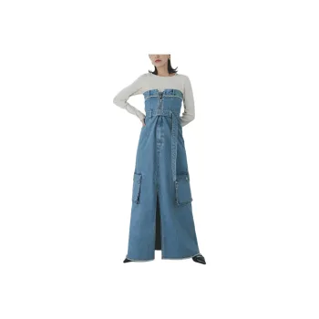 PUBLIC TOKYO Sleeveless Dress Women's Blue