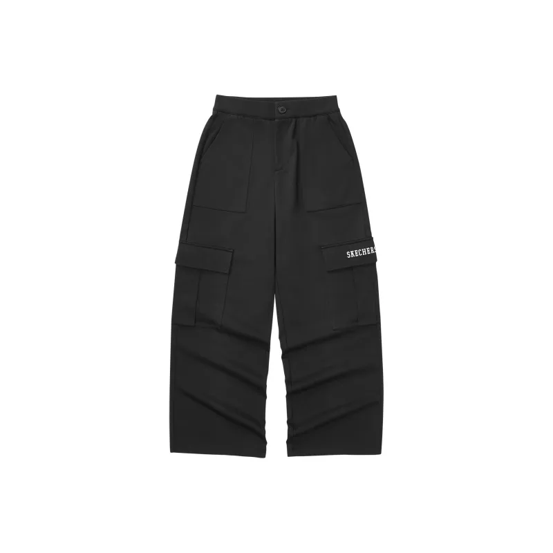 Skechers Loose Fit Cargo Pants Women's Black-0