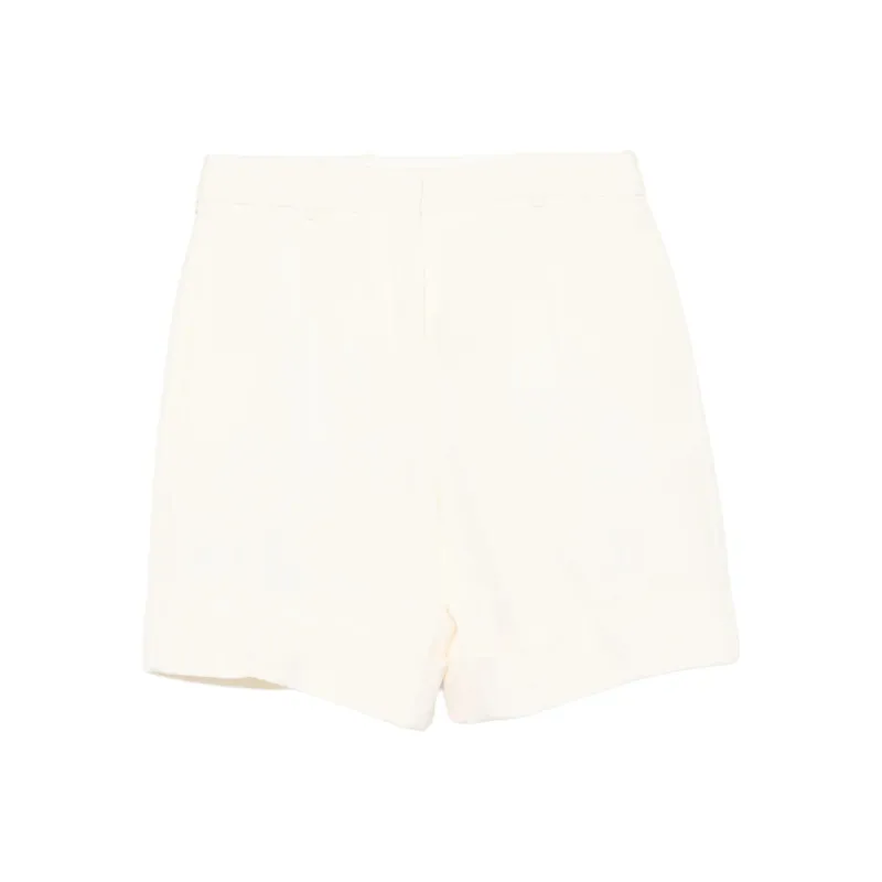 JIL SANDER Textured Shorts-0