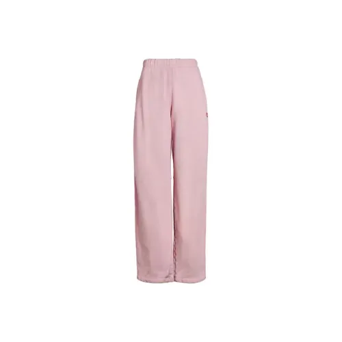 Alexander Wang SS24 Knitted Sports Pants Women's Pink