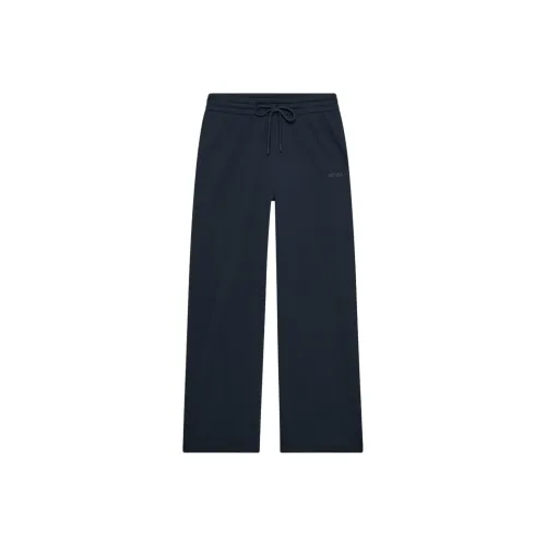 ARITZIA Terry Sweatfleece Boyfriend Wide Sweatpant Knitted Sports Pants Women's Admiral/Admiral Color