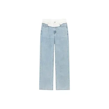 CHUU Jeans Women's Light Denim Blue