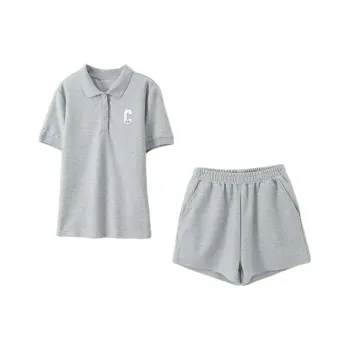 IHIMI Casual Suit Women's Light Gray