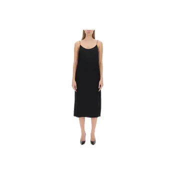 MICHAEL KORS Chain link Crepe Midi Dress