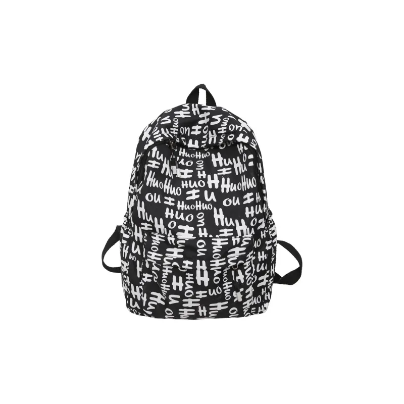 Yalu Nylon Backpack Unisex Multicolor-0