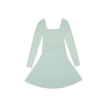 GUESS Long-Sleeved Dresses Women's Light Green