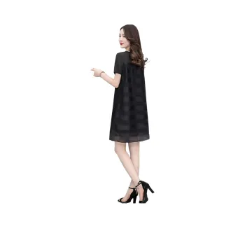 Cypress House Short-Sleeved Dresses Women's Black