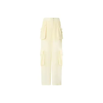 PINKO Sheer Georgette Cargo Trousers