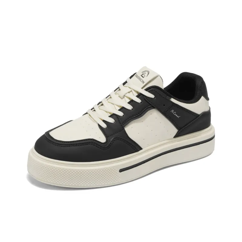 PROTECTCAMEL Slip Resistant Lightweight Height Increasing Low Top Skateboard Shoes Men's-6