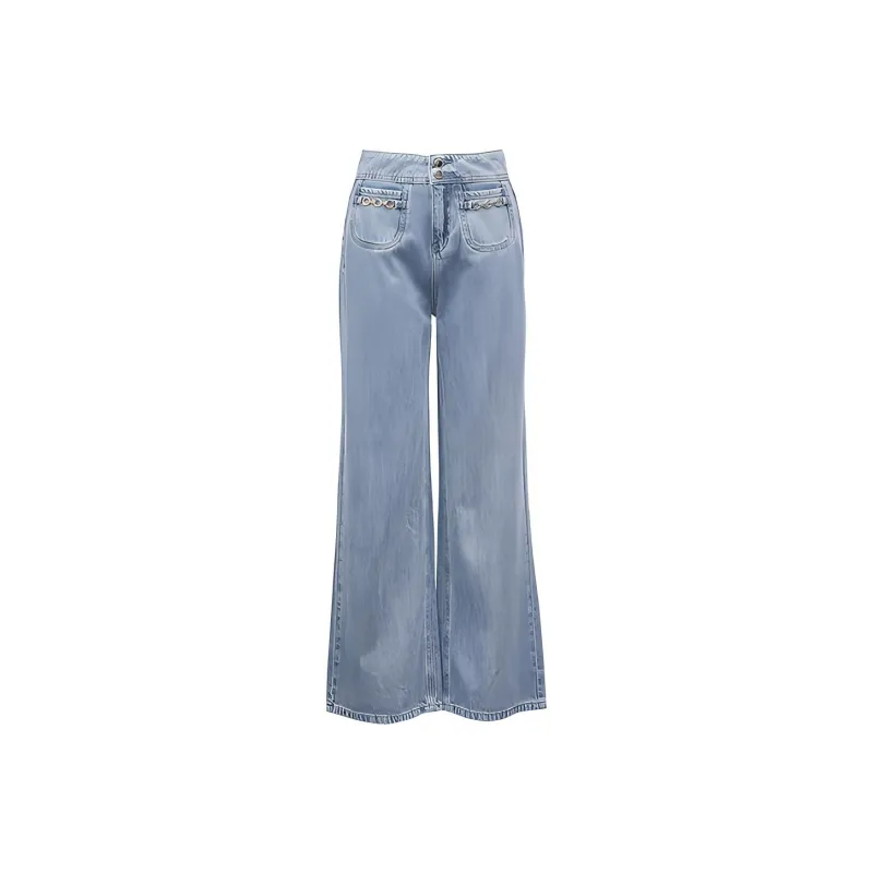 ONLY Jeans Women's 210 Washed Denim Blue 210JEANS BLUE-0