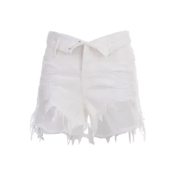 Alexander Wang Denim Shorts Women's White