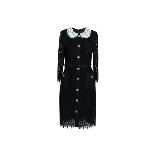 ROEYSHOUSE Long-Sleeved Dresses Women's Black