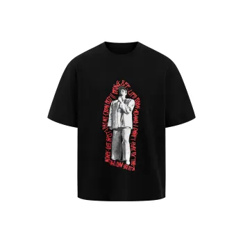 8FF T Shirts Unisex Twilight Black