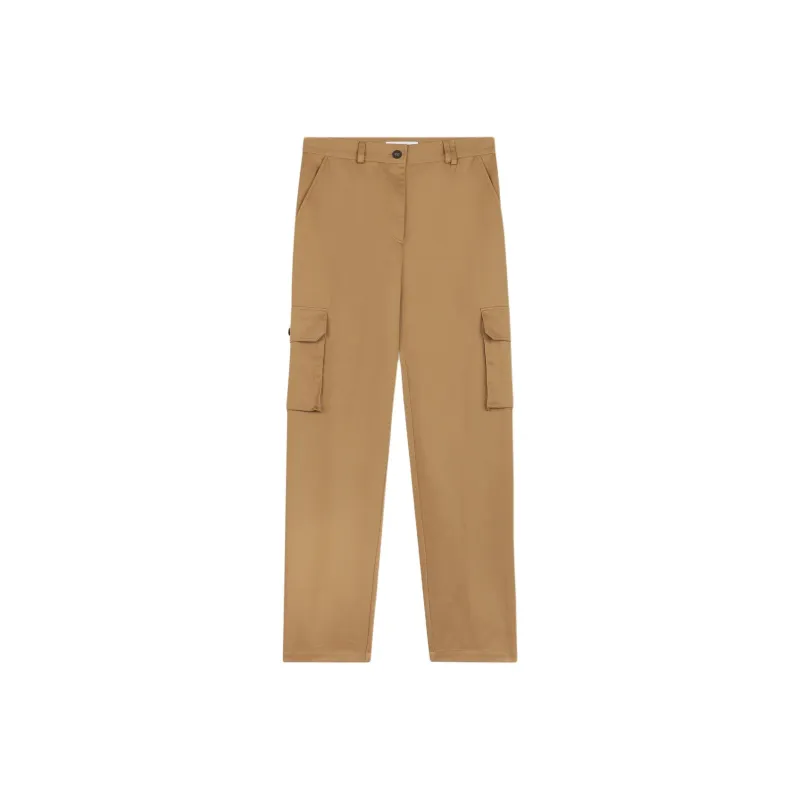 Maison Kitsune Logo embroidered Chinos-0