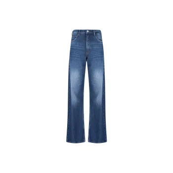 FRAME High Waist Wide Leg Jeans