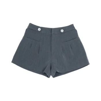 A21 Casual Shorts Women's Dark Gray Blue